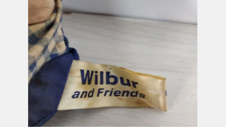 Boneco Wilbur& Friends Vintage 1980